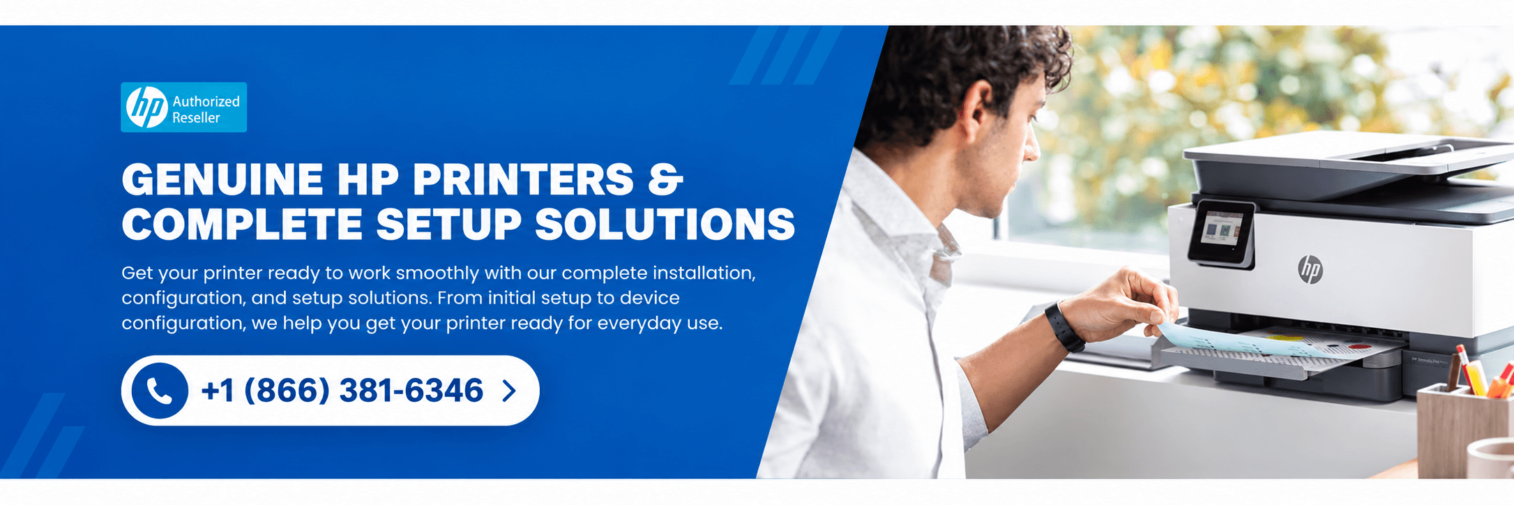 Genuine HP printers and complete setup solutions